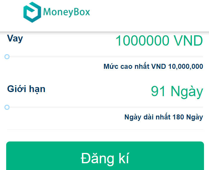 VAy tiền Moneybox