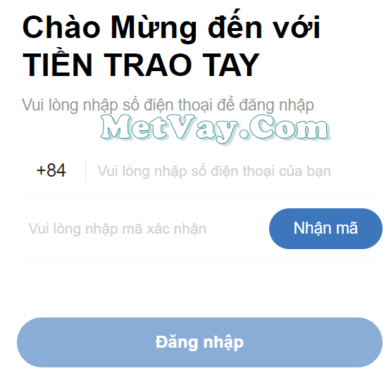H5 Tiền Trao Tay